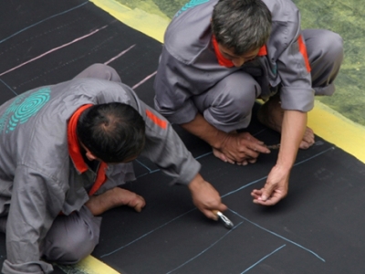 丁基橡膠板生產(chǎn)廠家 丁基橡膠硫化 防腐橡膠公司 脫硫塔防腐襯里